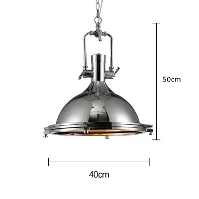 Nordic, retro, industrial, nostalgic LED pendant light