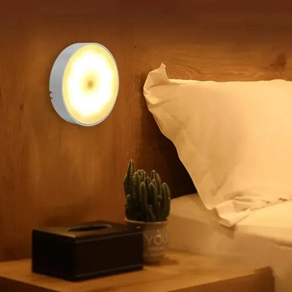 Motion Sensor Light Led USB Night Lights Rechargeable Lamp