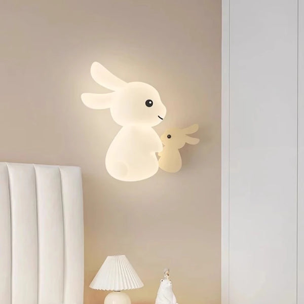Cute Rabbit Wall Lamps LED