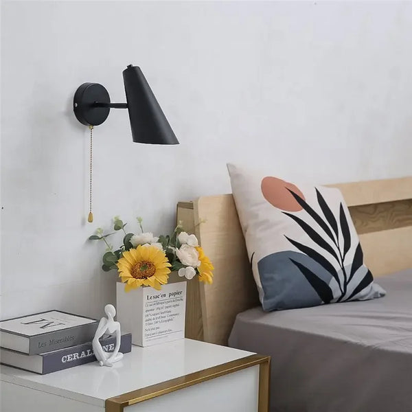 Folding and rotating wall lights