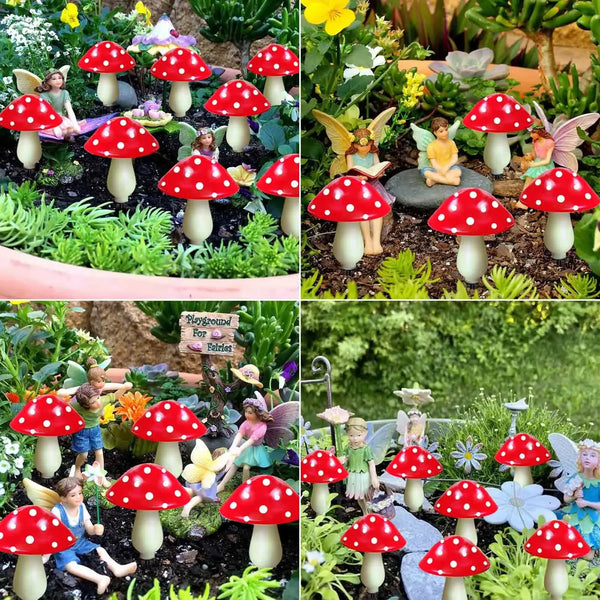 waterproof mushroom lamp for garden decoration