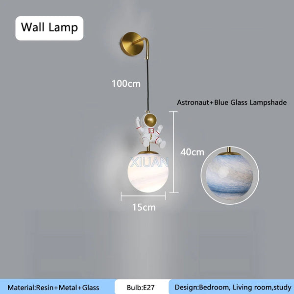 Creative astronaut pendant lights