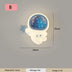 Cartoon astronaut wall lamp