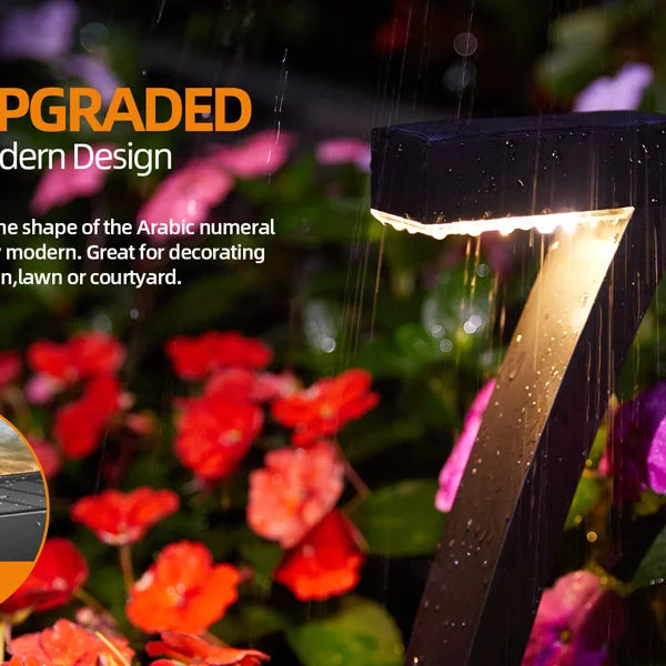 6/12 Pack Bright Solar Lights for Outdoor Areas and Pathways