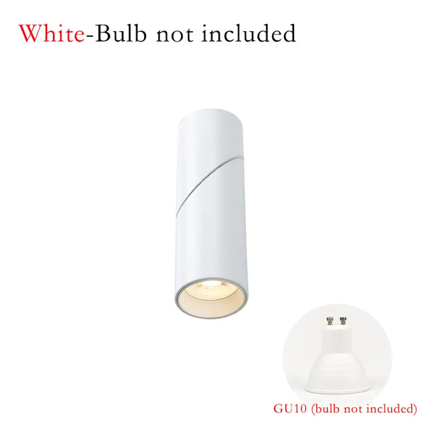 LED surface mounted spotlights, GU10 folding luminaires