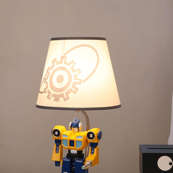 Robot LED bedside lamp