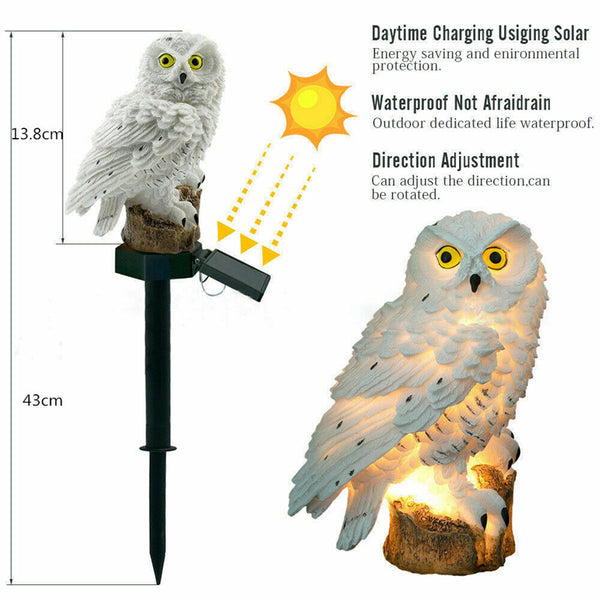 Owl Solar Lamp Solar Garden Lights