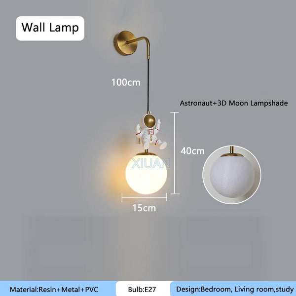 Creative astronaut pendant lights
