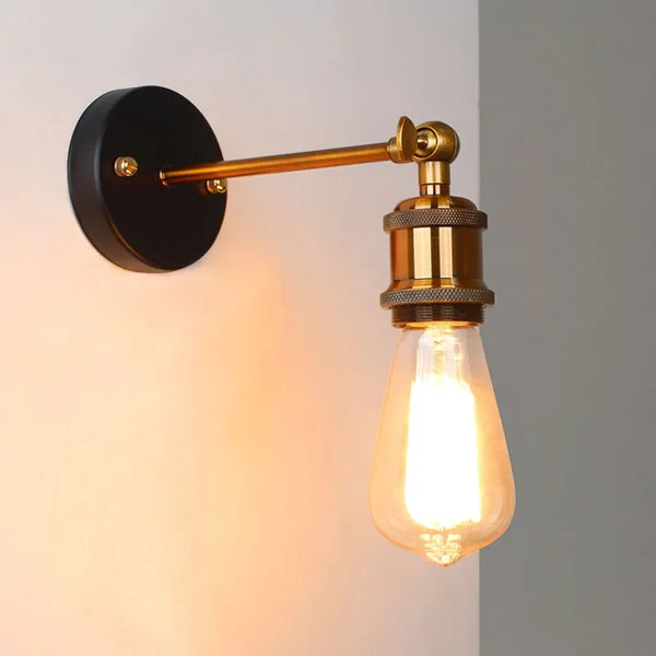 American single head wall lamp, retro industrial style