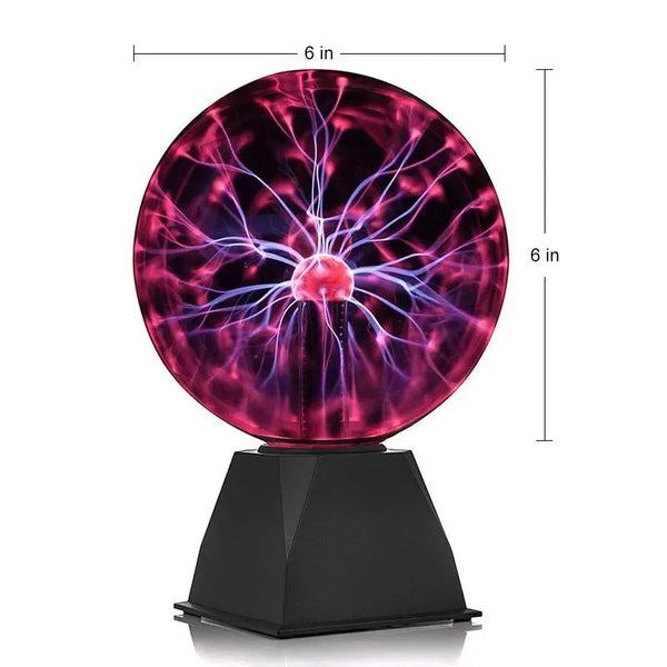LED Glass Touch Magic Plasma Ball Lamp