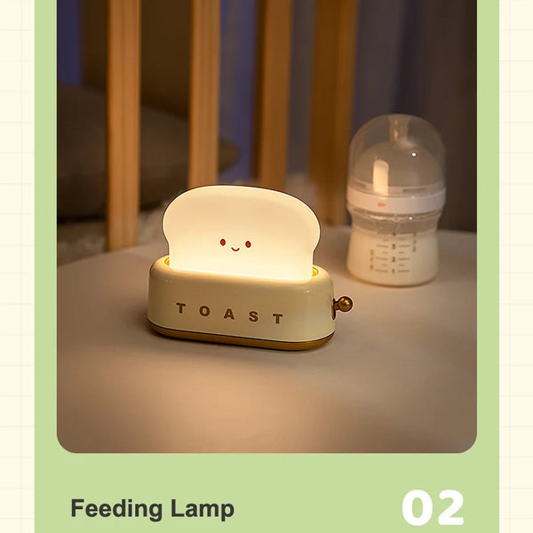 Toasted Bread Lamp Cartoon LED Light