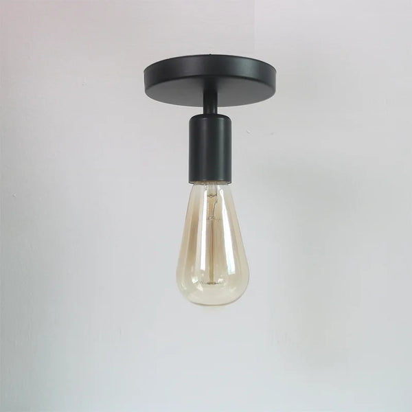 Retro iron ceiling light