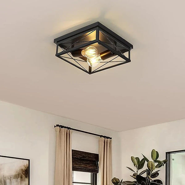 American retro industrial ceiling light