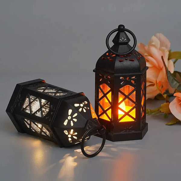 Retro table lamp for room decoration