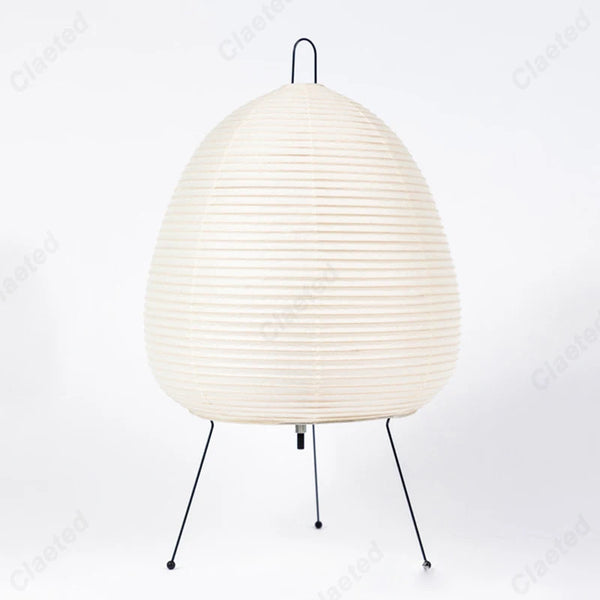 Japanese design paper LED table lamp