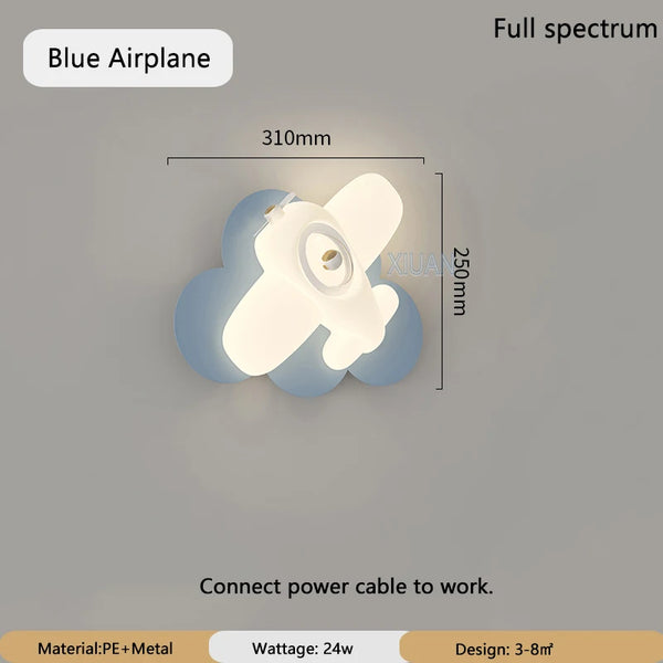 Airplane Wall Lamp