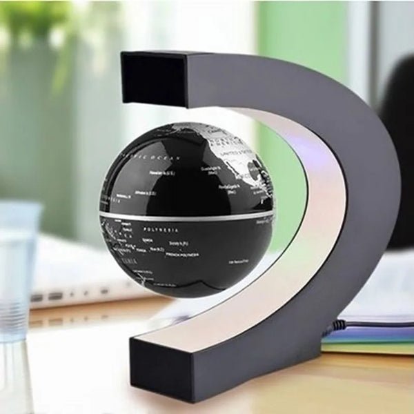 Magnetic Floating Levitation Globe LED World Map