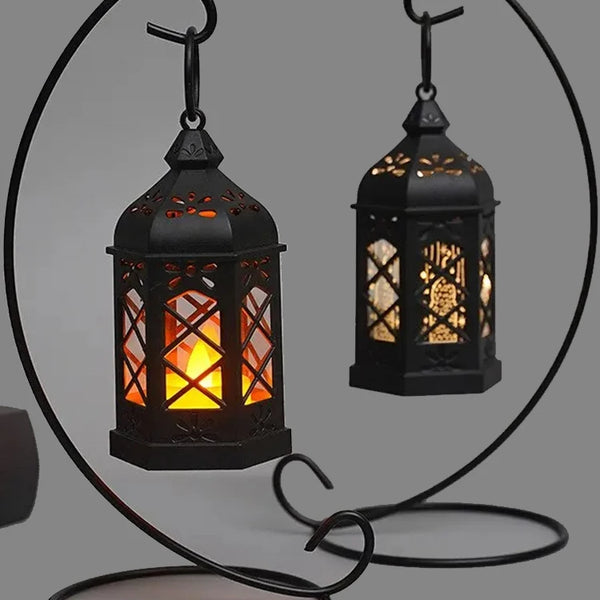 Retro table lamp for room decoration