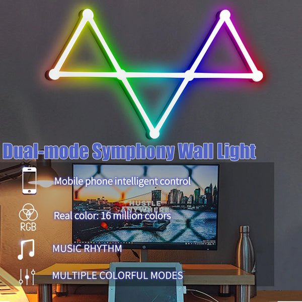 Smart RGB wall lamp