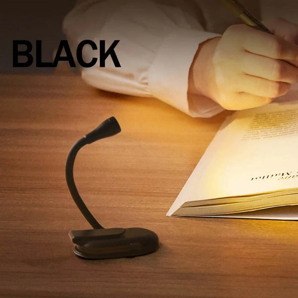 Portable LED lights ideal for night readers, USB rechargeable, eye protection