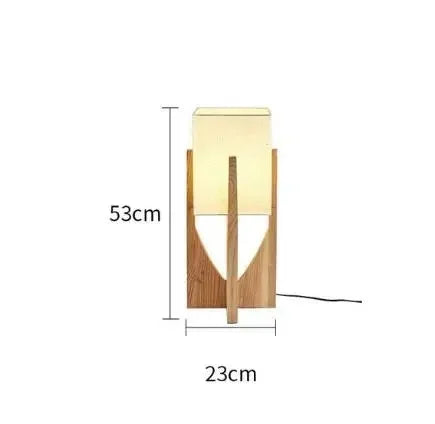 Nordic wooden floor lamps