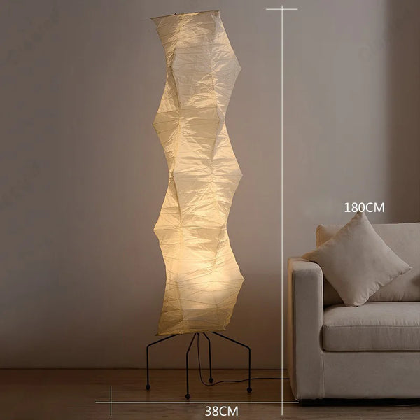 Retro and minimalist LED floor lamp