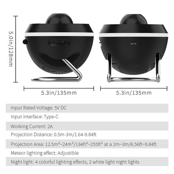 Meteor 13-in-1 Ultra-Clear Galaxy Projector
