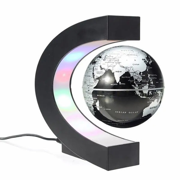 Magnetic Floating Levitation Globe LED World Map