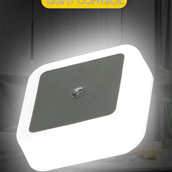 Plug-in Square LED Night Light with Sensor Control