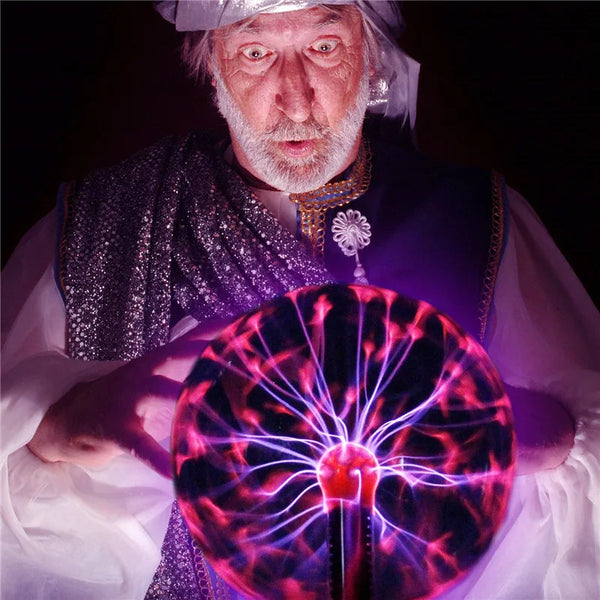 LED Glass Touch Magic Plasma Ball Lamp