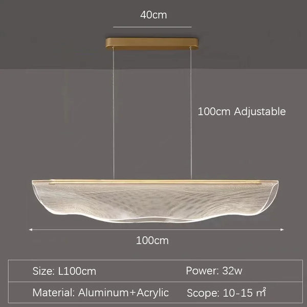 Modern style LED pendant chandelier design