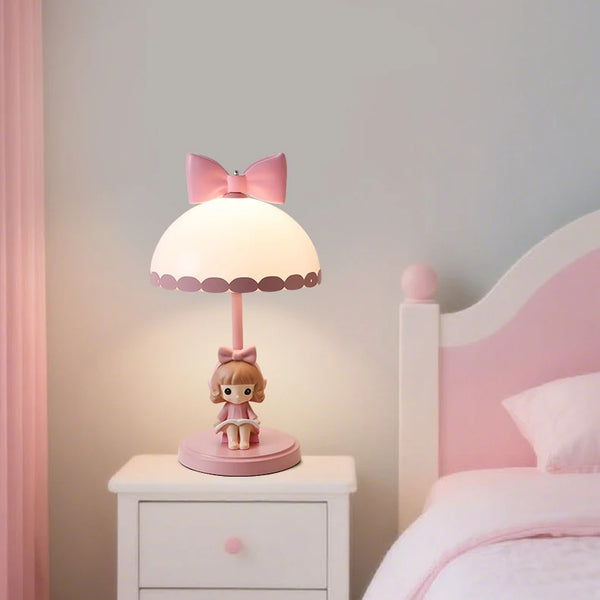 Bedside table lamps for princess bedroom