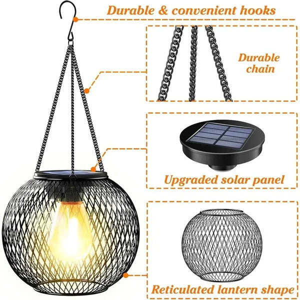 Outdoor solar lantern, solar lights