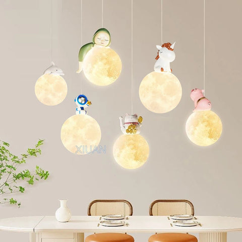 Creative cartoon pendant lights