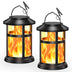 2/4-Pack Solar Flame LED Lanterns – 2 Modes Outdoor Lighting for Yard, Garden & Camping