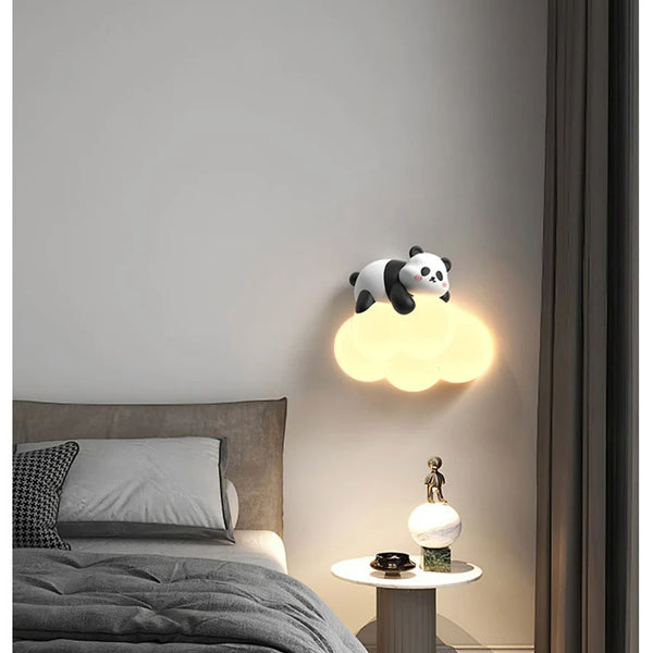 Creative Panda PE Cloud Wall Spots Wall Lamps