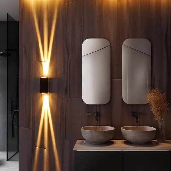 Multifunctional solar powered outdoor lights, wall lights