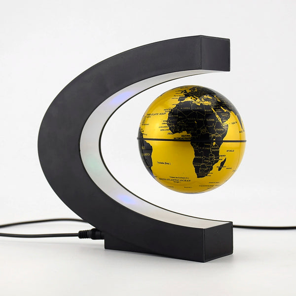 Magnetic Floating Levitation Globe LED World Map