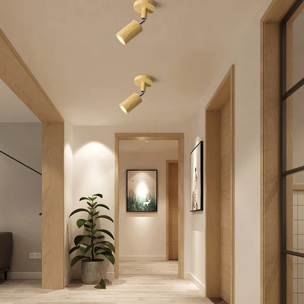 Japanese wooden chandelier