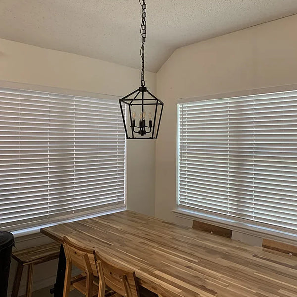 American retro minimalist pendant light with metal frame