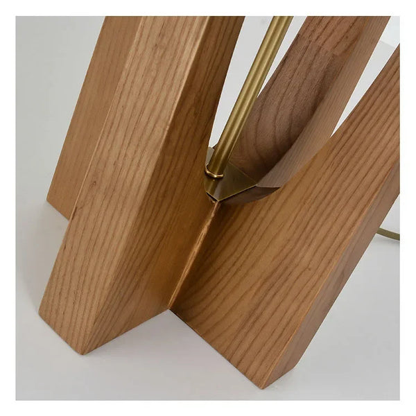 Nordic wooden floor lamps