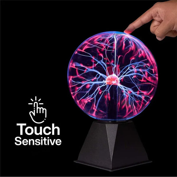 LED Glass Touch Magic Plasma Ball Lamp