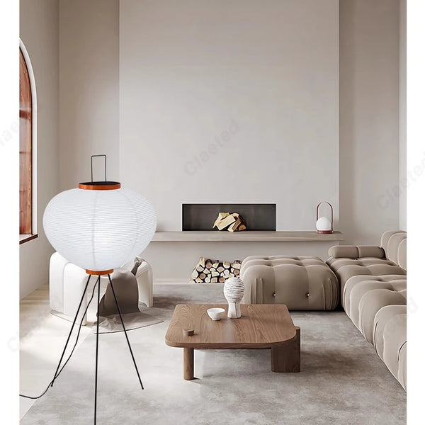 Retro and minimalist LED floor lamp