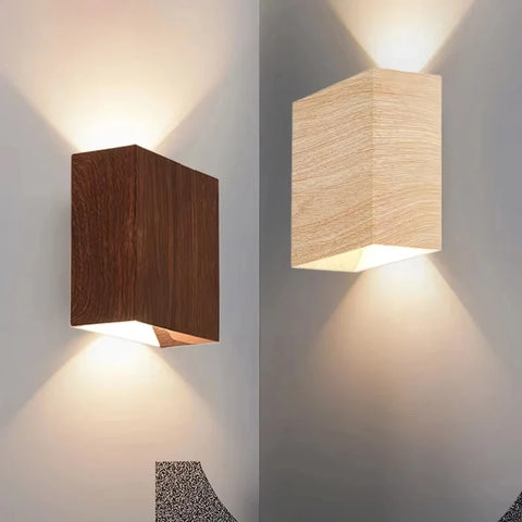 Nordic minimalist resin LED wall light