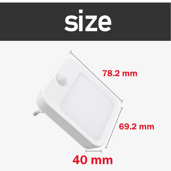 LED Night Lights with Motion Sensor and Adjustable Light for Closet, Bedside, Bedroom, Hallway, Wireless Night Lighting