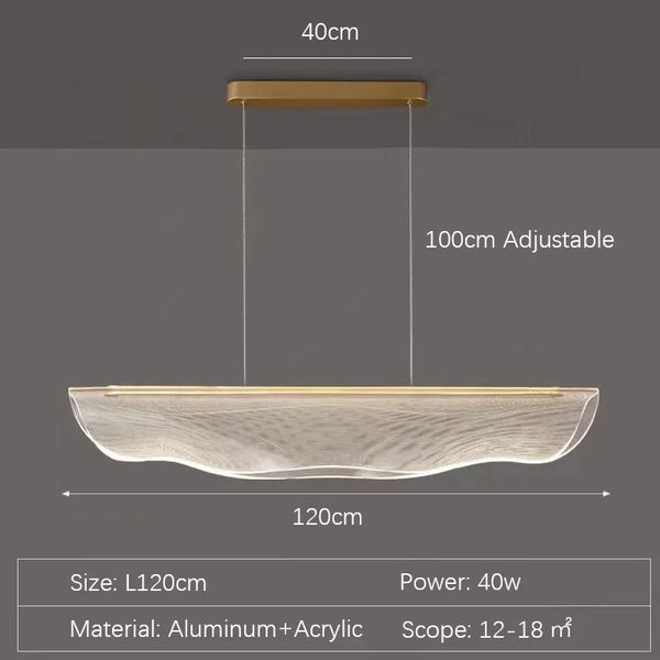 Modern style LED chandelier, creative pendant lamp, hanging light design