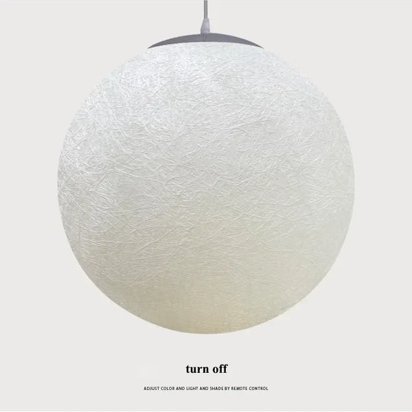 Nordic minimalist style pendant lights moon lamps