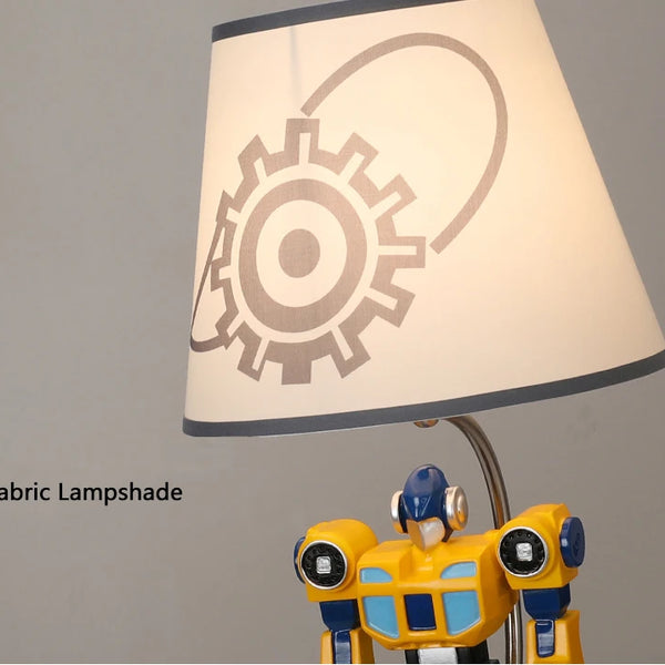 Robot LED bedside lamp