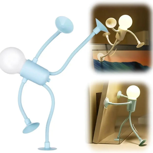 DIY funny button-shaped night lights