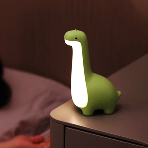 Dinosaur silicone lamp